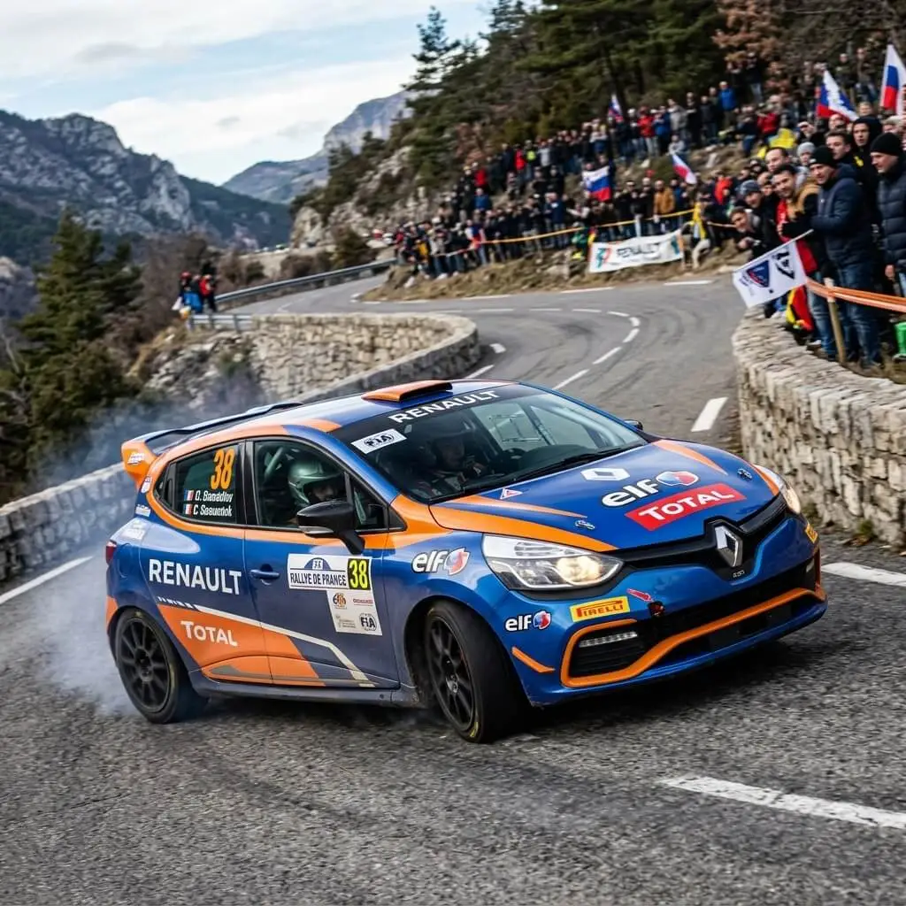 Renault Clio 4 R3T en compétition rallye